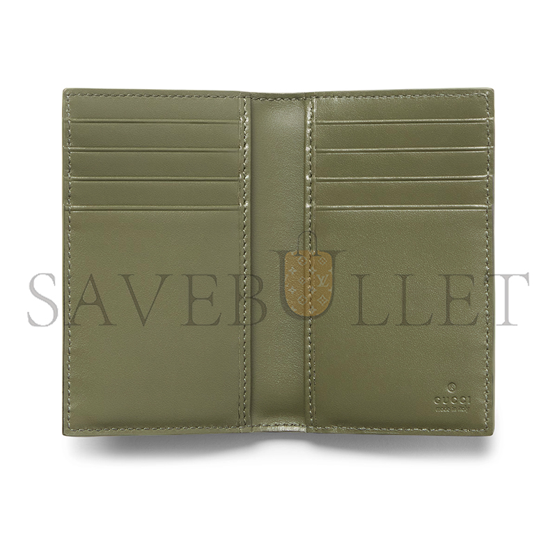 Gvc*1 gg monogram long card case 768249 (15*12cm)
